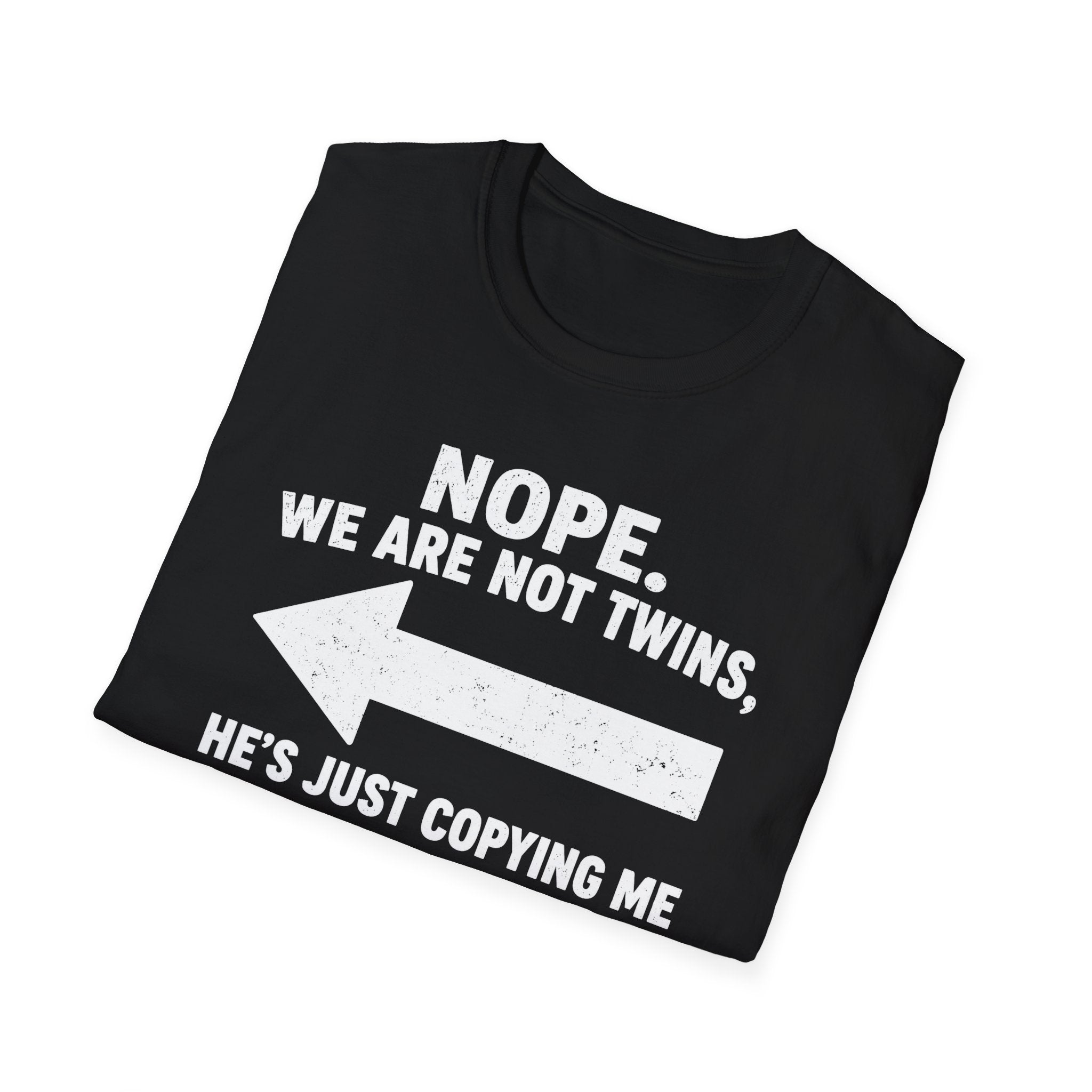 He copies me Left Softstyle T-Shirt