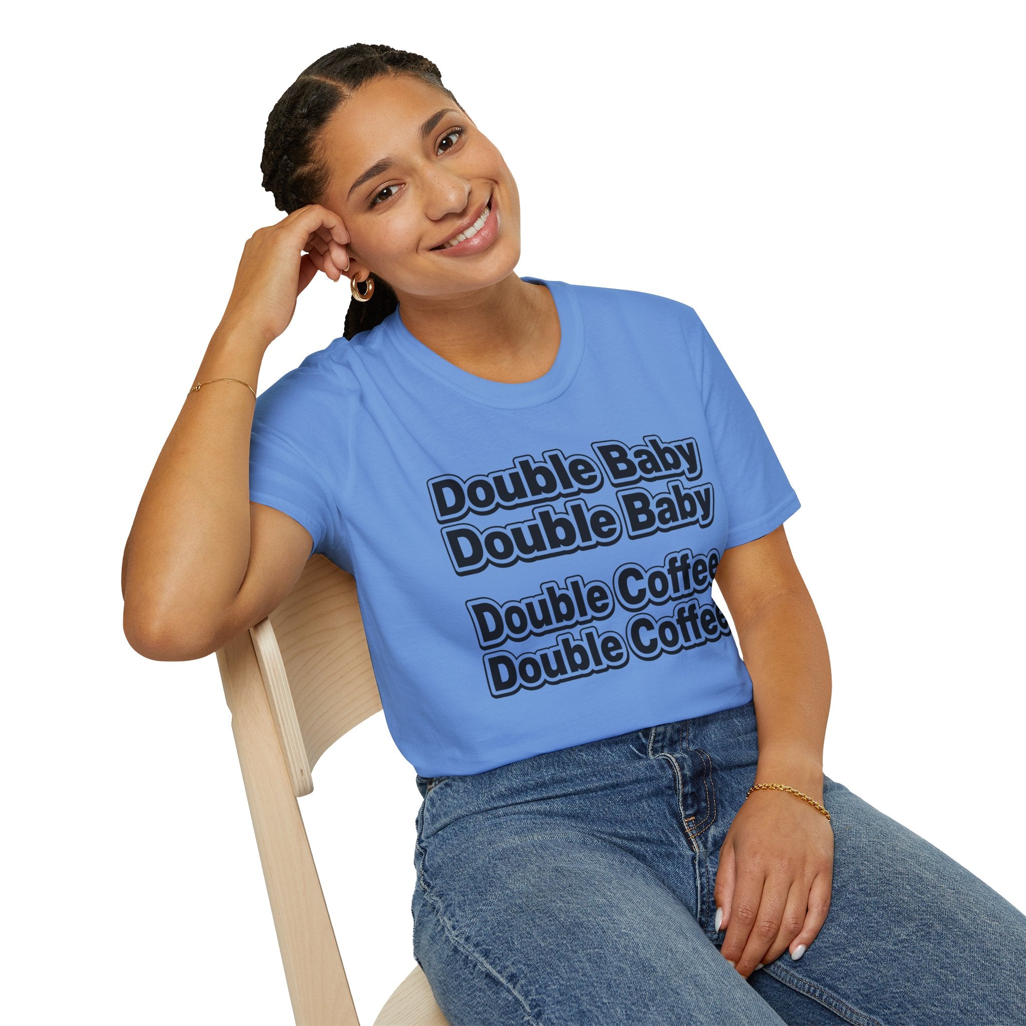 Double Baby Double Coffee Softstyle T-Shirt