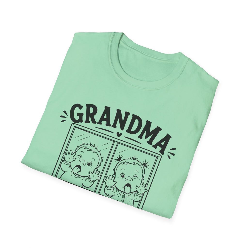 Grandma Needs a Minute Funny Twin Shirt