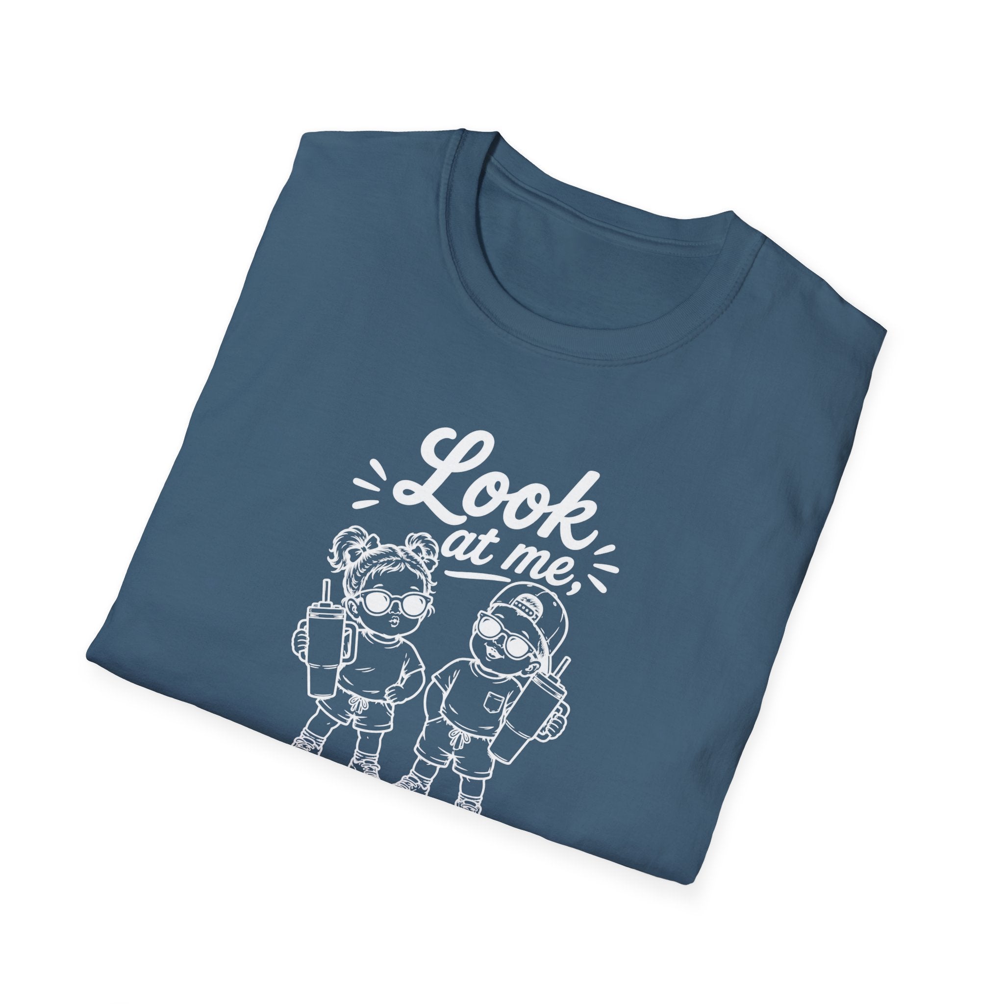 Look At Me I Have Two Cup Holders Hilarious Twin Parent Shirt