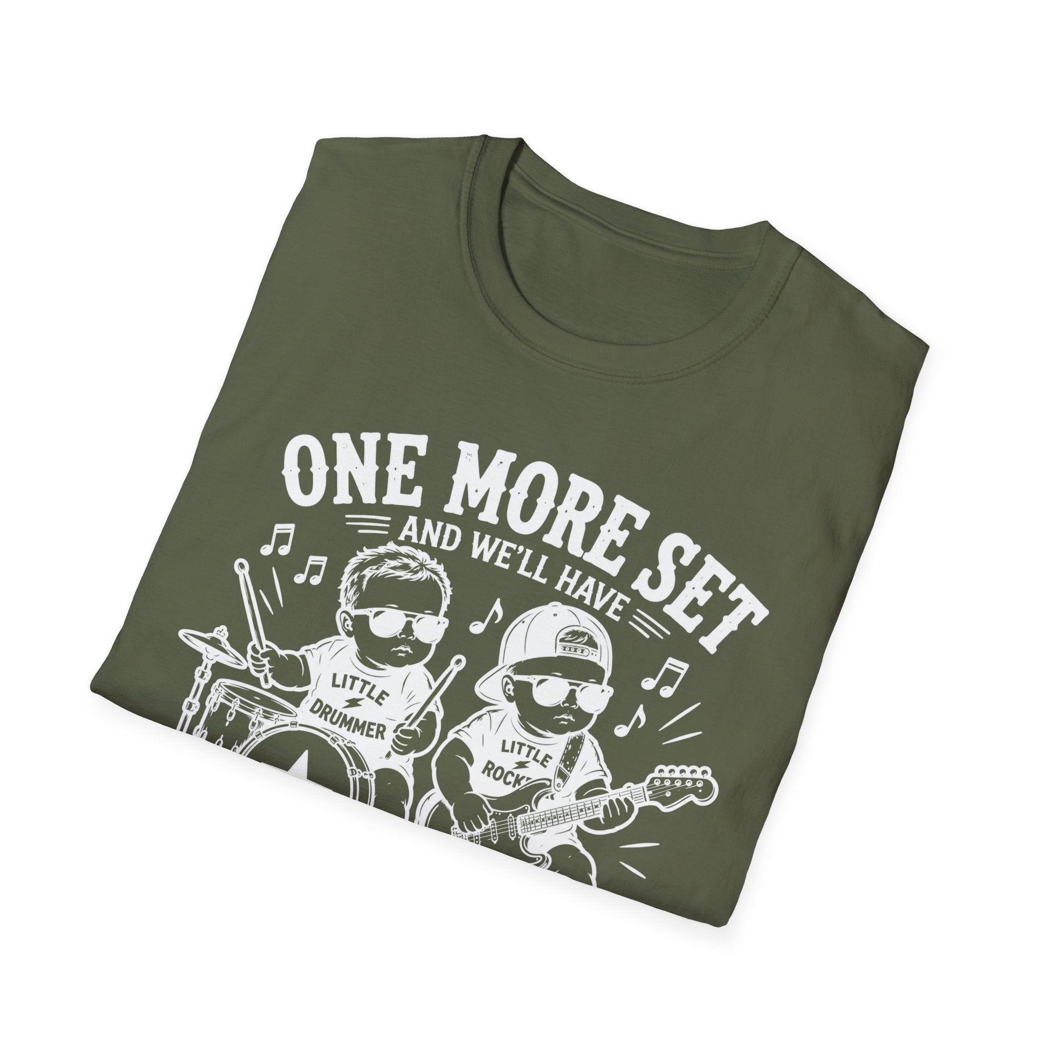One More Set and We'll have Full Band Hilarious Twin Parent Shirt
