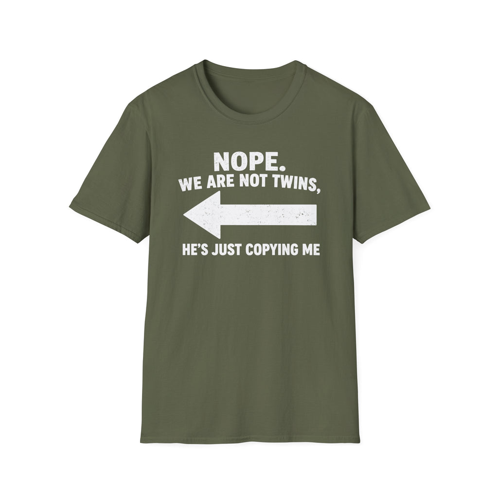 He copies me Left Softstyle T-Shirt