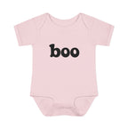 Boo Funny Twin Baby Bodysuit