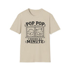 Pop Pop Needs a Minute Funny Family of Twins T-Shirt