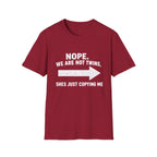 She Copies Right Softstyle T-Shirt