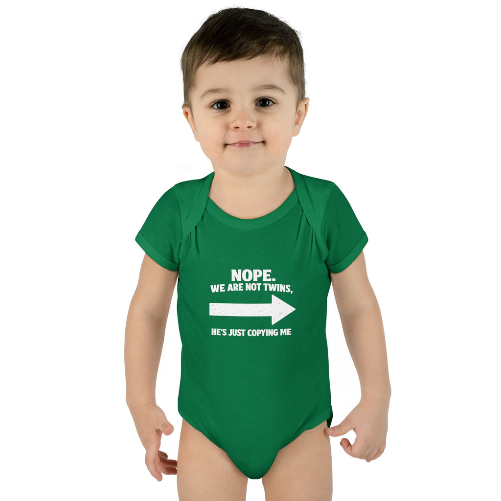 Copy of He Copies Right Infant Baby Rib Bodysuit