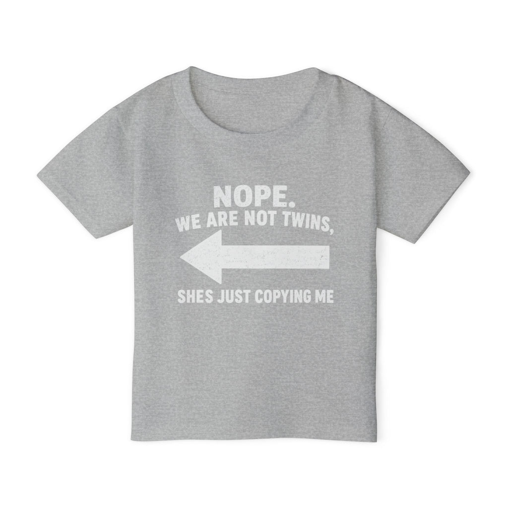 She Copies Me Left Toddler T-shirt
