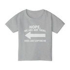 She Copies Me Left Toddler T-shirt
