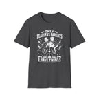 Super Parents Make Twins Hilarious Twin Parent Shirt