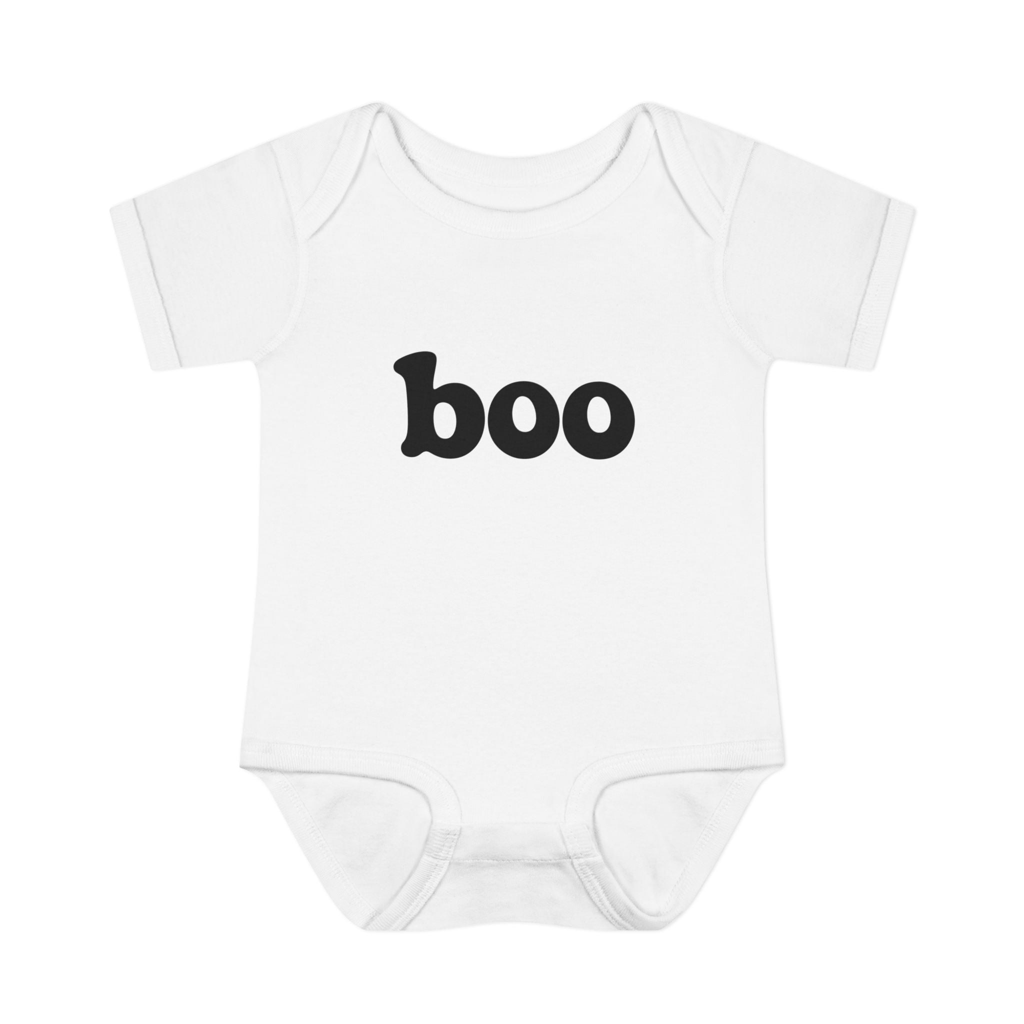 Boo Funny Twin Baby Bodysuit