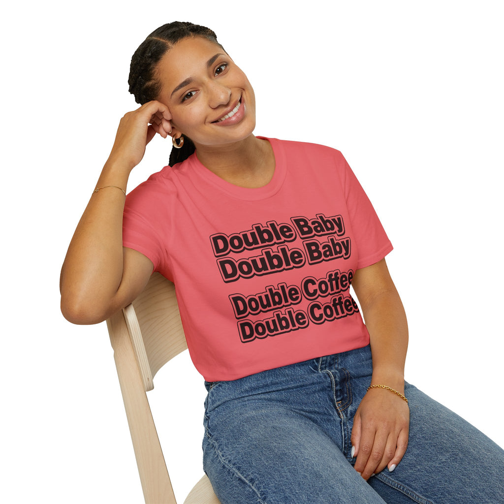 Double Baby Double Coffee Softstyle T-Shirt