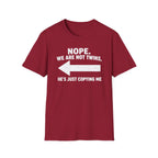 He copies me Left Softstyle T-Shirt