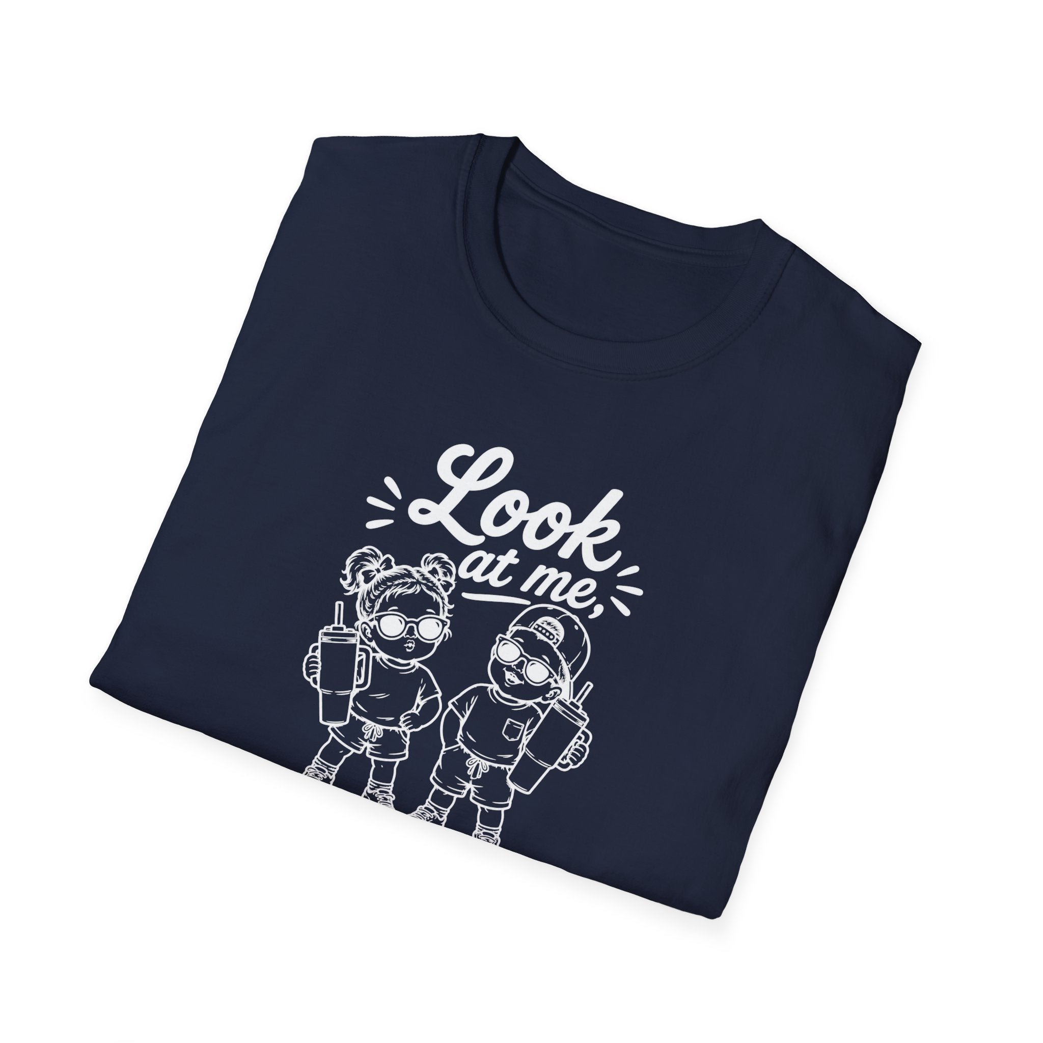 Look At Me I Have Two Cup Holders Hilarious Twin Parent Shirt
