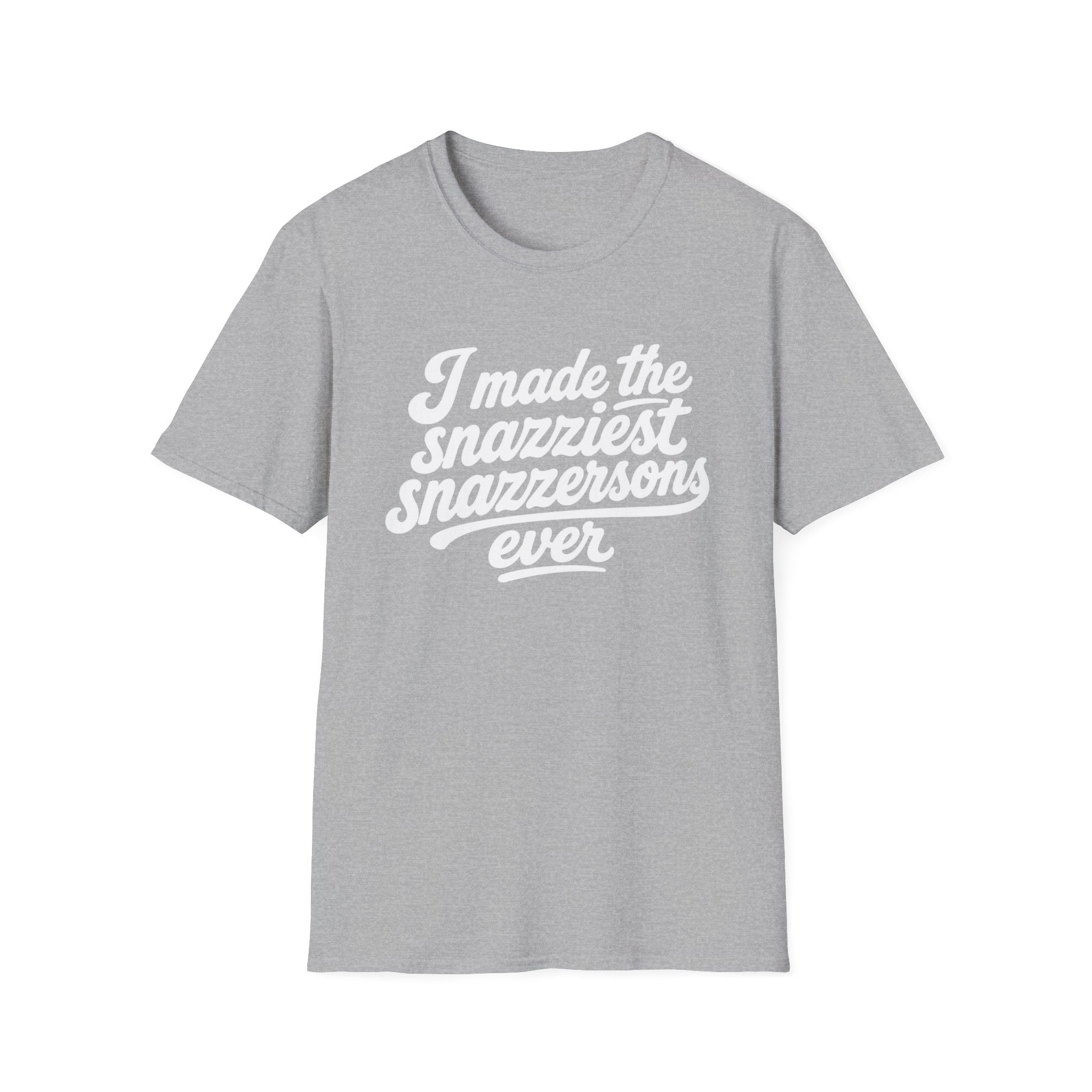 I made the Snazziest Snazzersons Ever Hilarious Twin Parent Shirt
