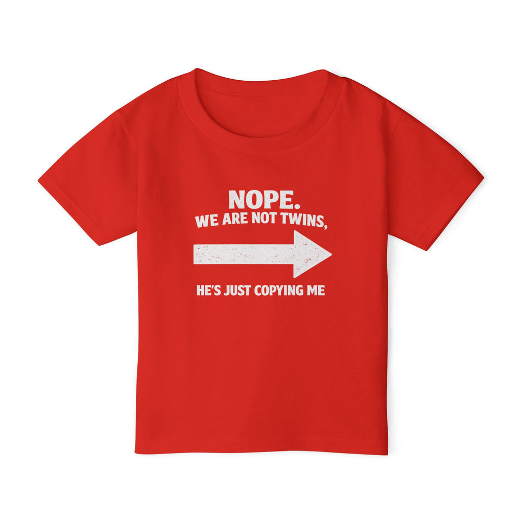 Copy of He Copies Me Right Toddler T-shirt