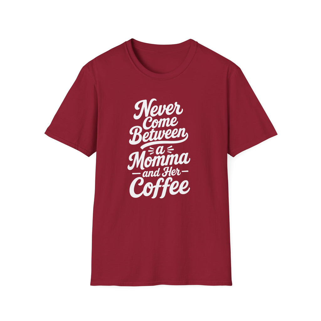 Never Come Between a Momma and Her Coffee Hilarious Twin Parent Shirt
