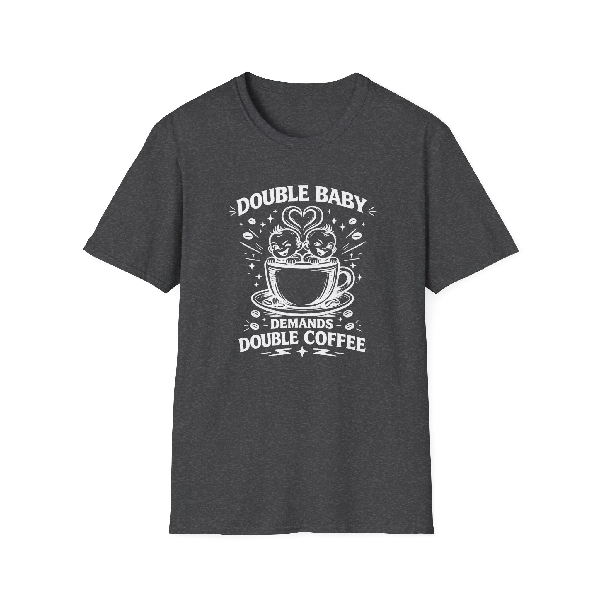 Twins in a Coffee Cup Hilarious Twin Parent Shirt