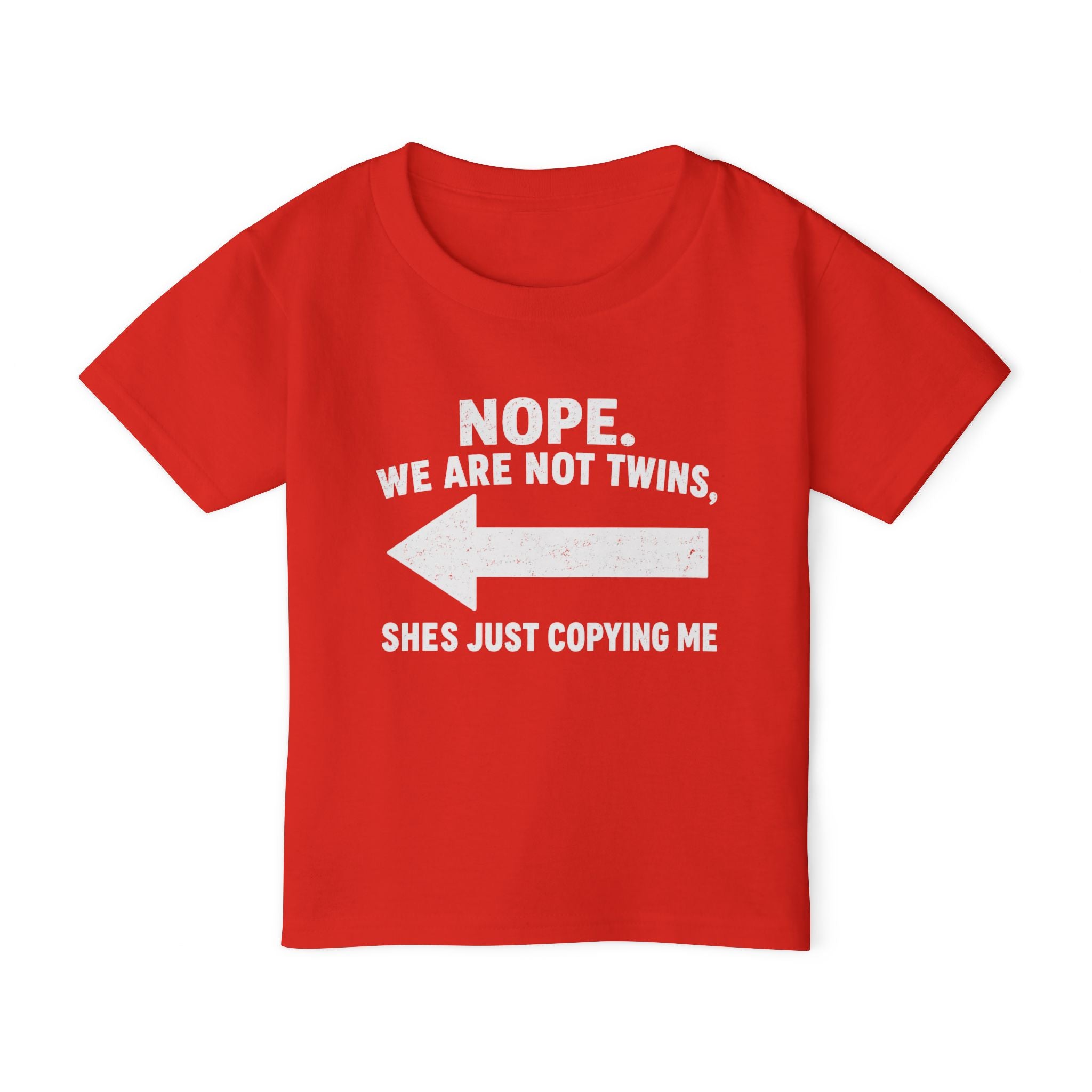 She Copies Me Left Toddler T-shirt
