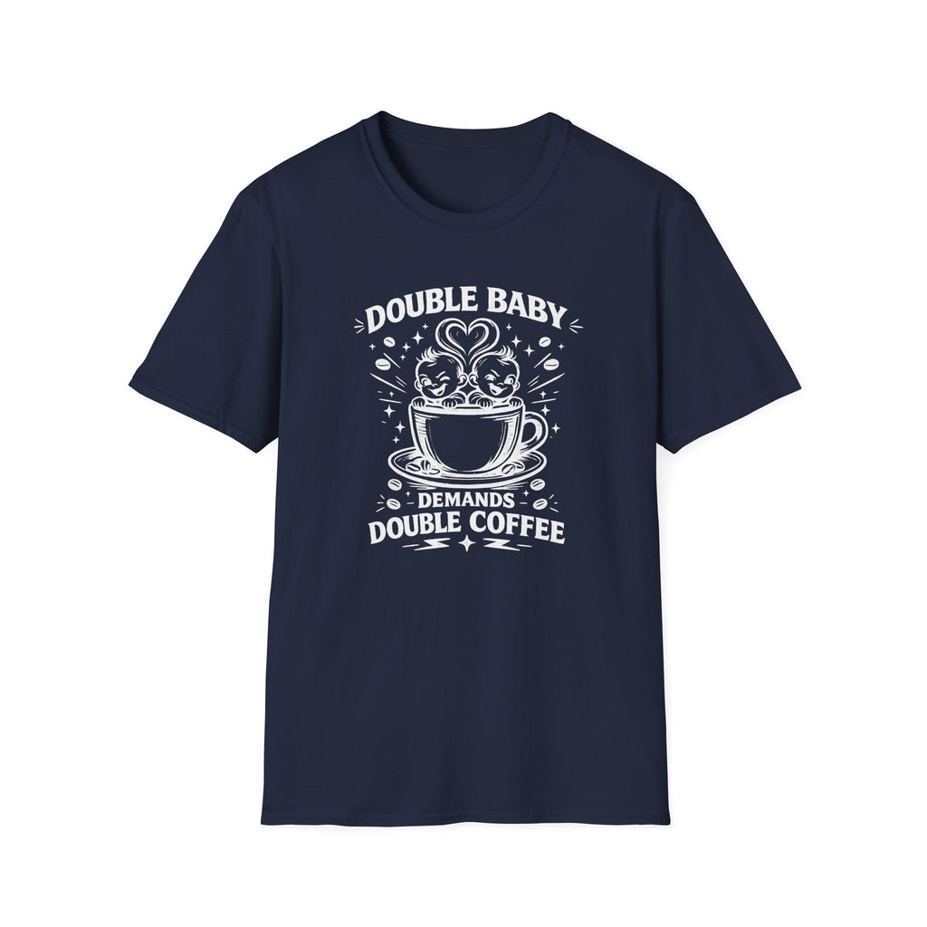 Twins in a Coffee Cup Hilarious Twin Parent Shirt