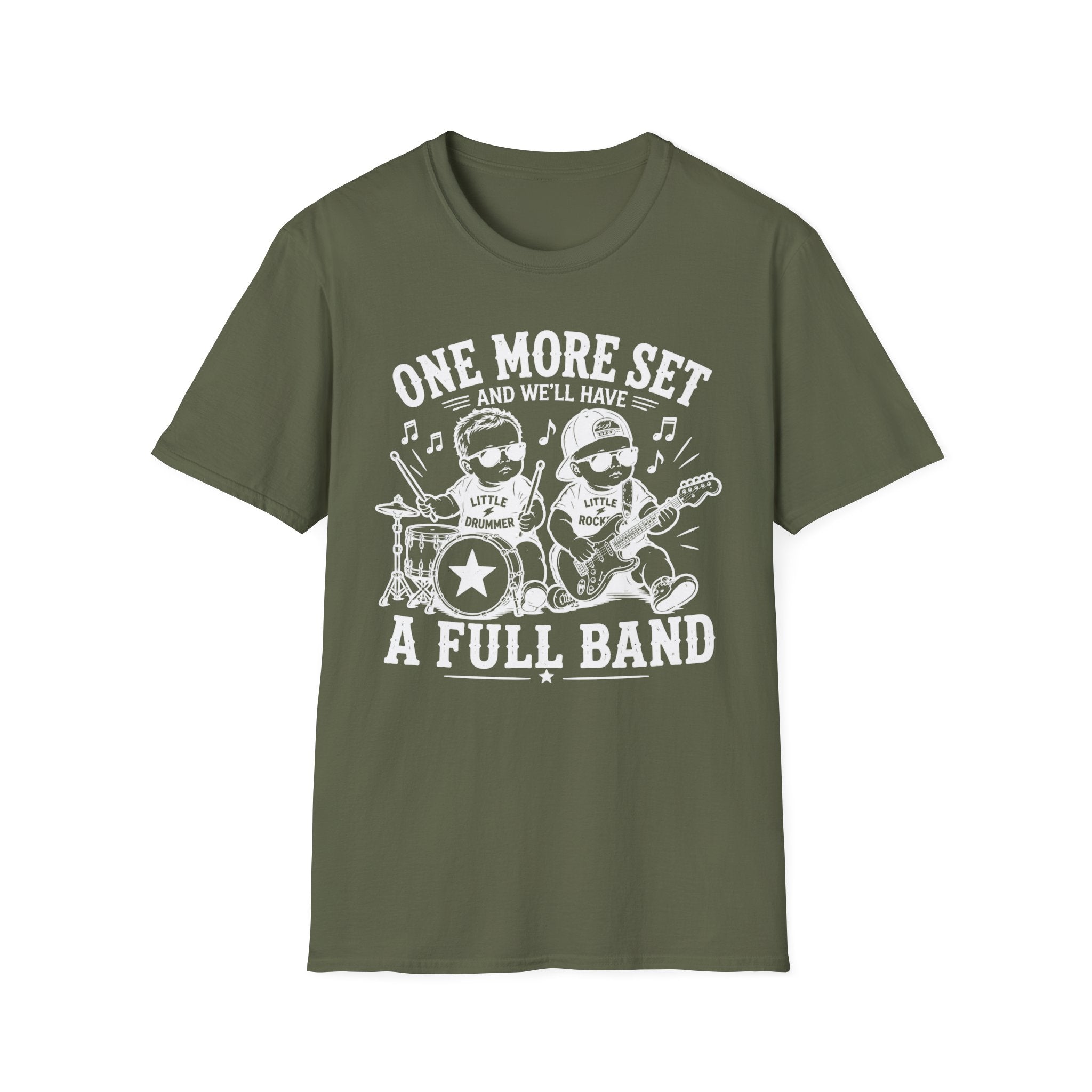 One More Set and We'll have Full Band Hilarious Twin Parent Shirt