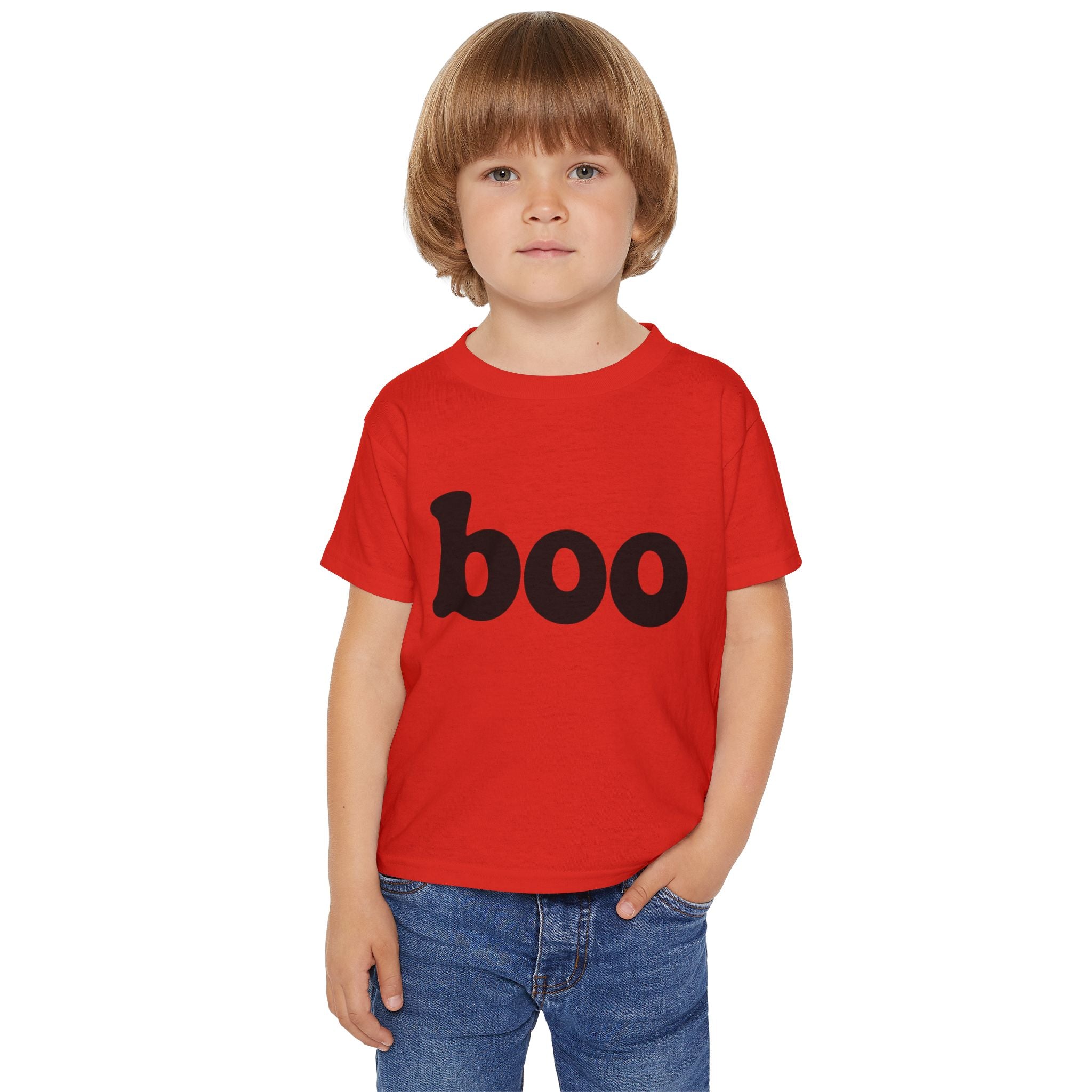 Boo Funny Twin Toddler T-shirt