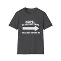 Nope, We're not Twins-She's Copying Me Adult Twin Shirt (Right Arrow)
