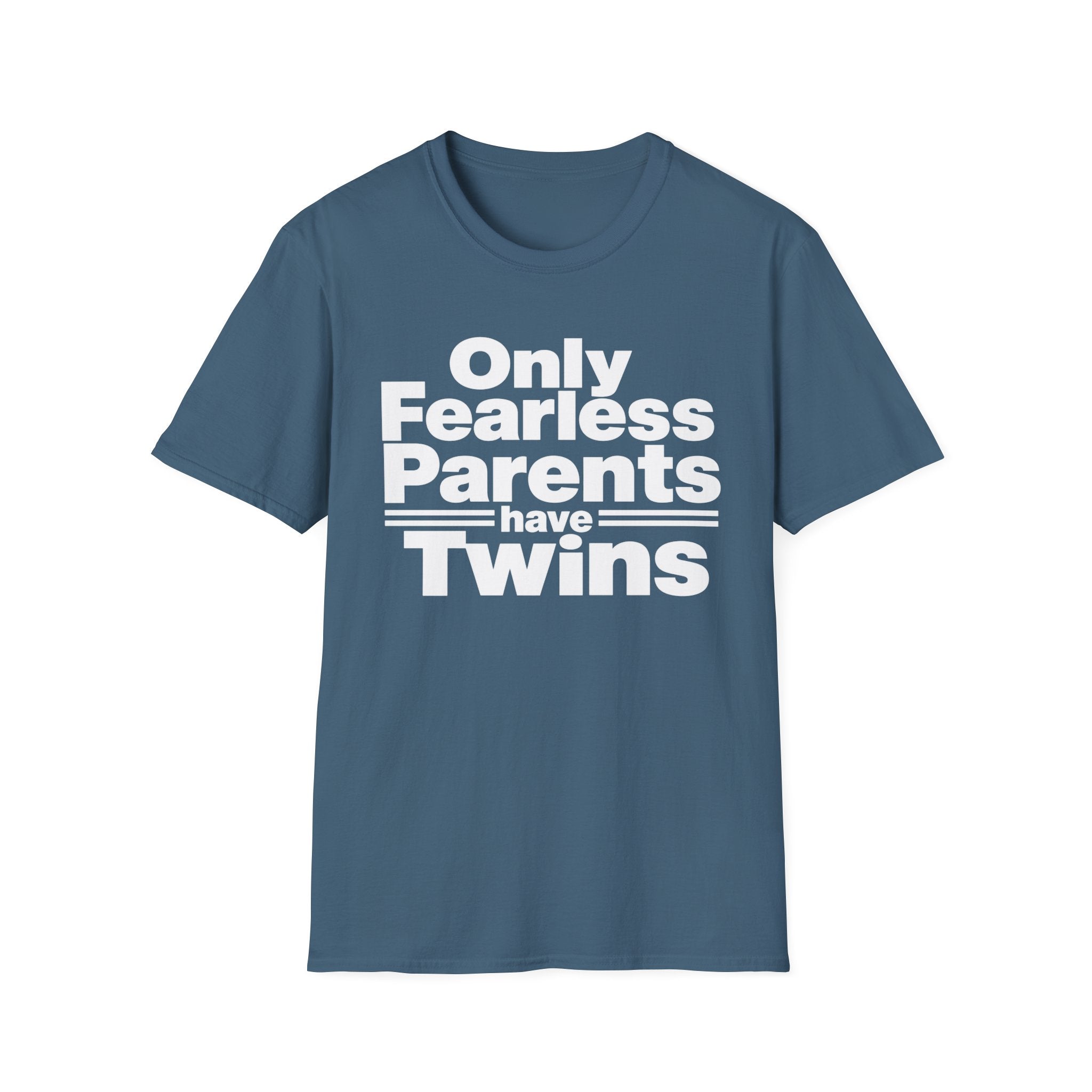 Only Fearless Parents Make Twins Hilarious Twin Parent Shirt