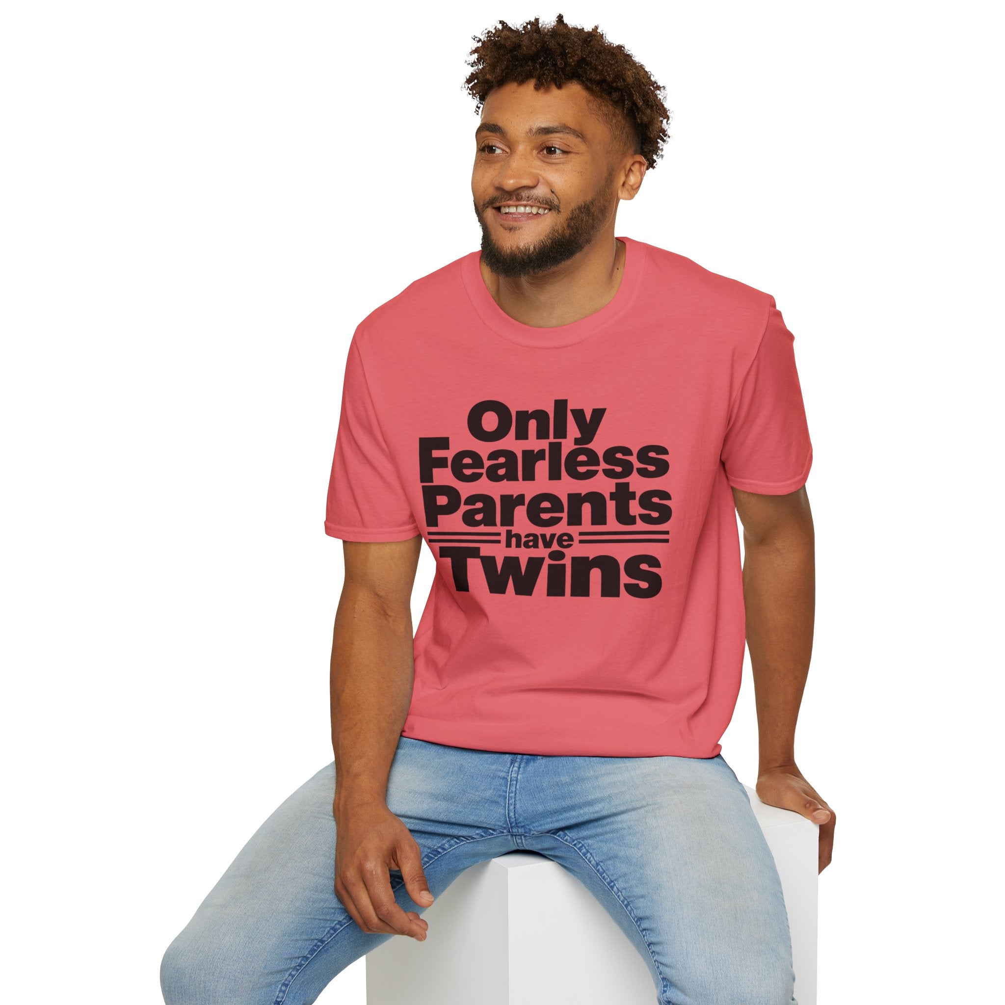 fearless parents type Softstyle T-Shirt