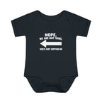 She Copies Left Infant Baby Rib Bodysuit