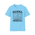 Nanna Needs a Minute Funny Family of Twin Shirts T-Shirt