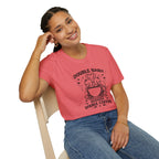 double coffe graphic Softstyle T-Shirt
