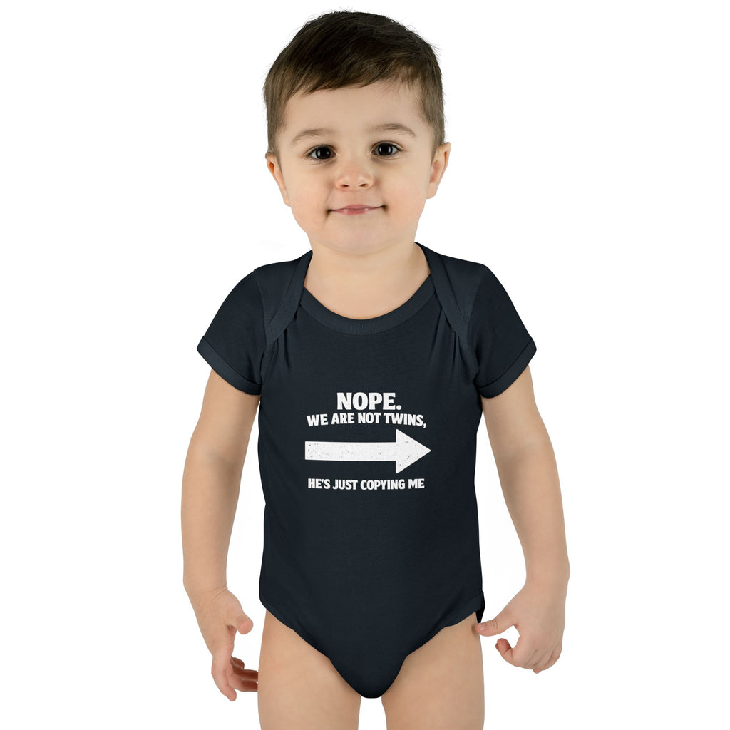 Copy of He Copies Right Infant Baby Rib Bodysuit