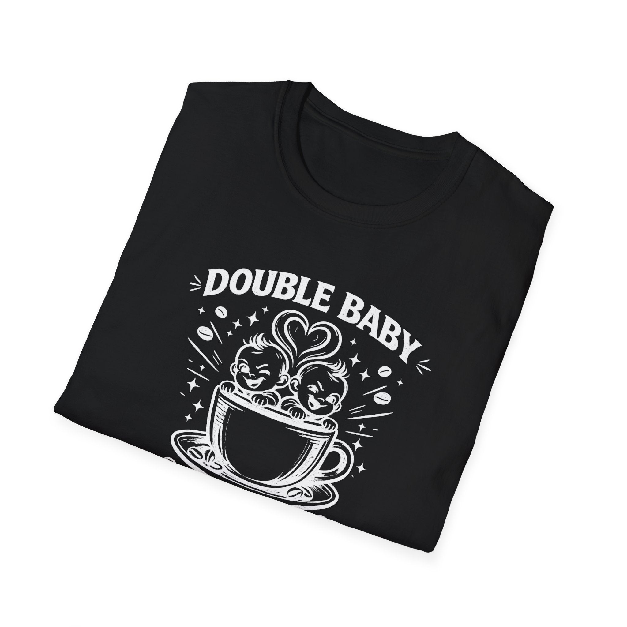 Twins in a Coffee Cup Hilarious Twin Parent Shirt