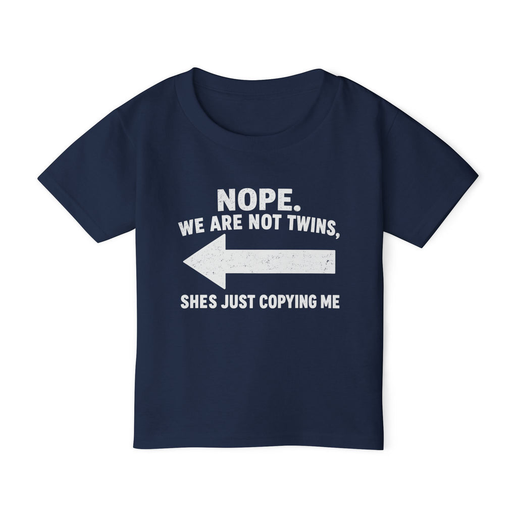 She Copies Me Left Toddler T-shirt