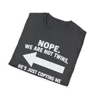 He copies me Left Softstyle T-Shirt