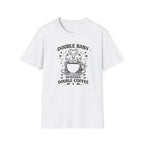 double coffe graphic Softstyle T-Shirt