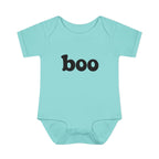Boo Funny Twin Baby Bodysuit
