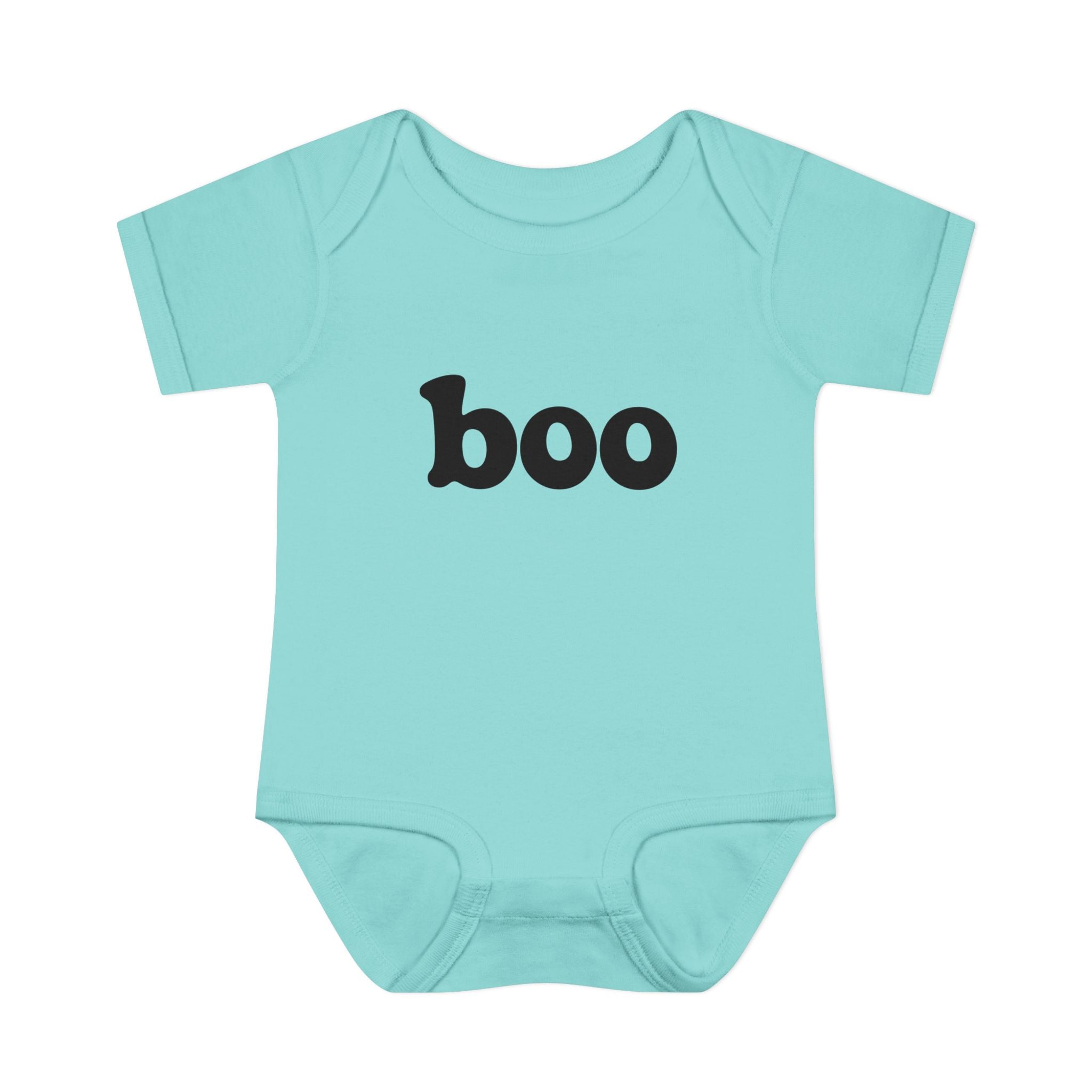 Boo Funny Twin Baby Bodysuit
