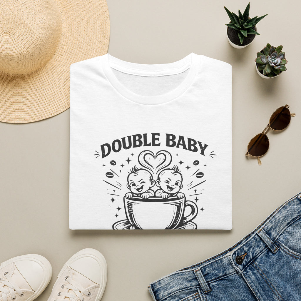 double coffe graphic Softstyle T-Shirt