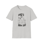 Dads Arm Day Funny Parents of Twins T-Shirt