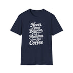 Never Come Between a Momma and Her Coffee Hilarious Twin Parent Shirt