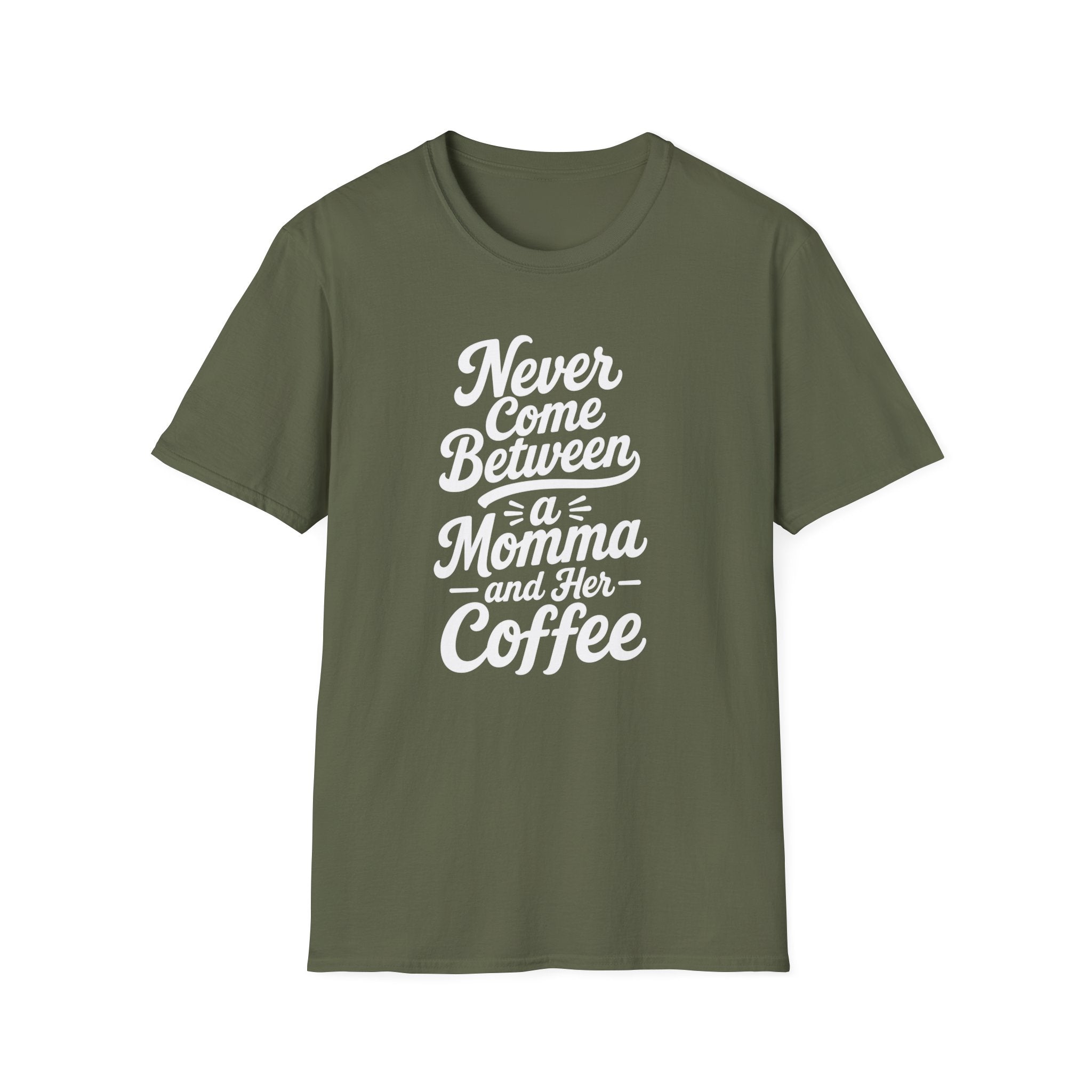 Never Come Between a Momma and Her Coffee Hilarious Twin Parent Shirt