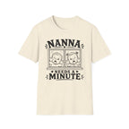 Nanna Needs a Minute Funny Family of Twin Shirts T-Shirt