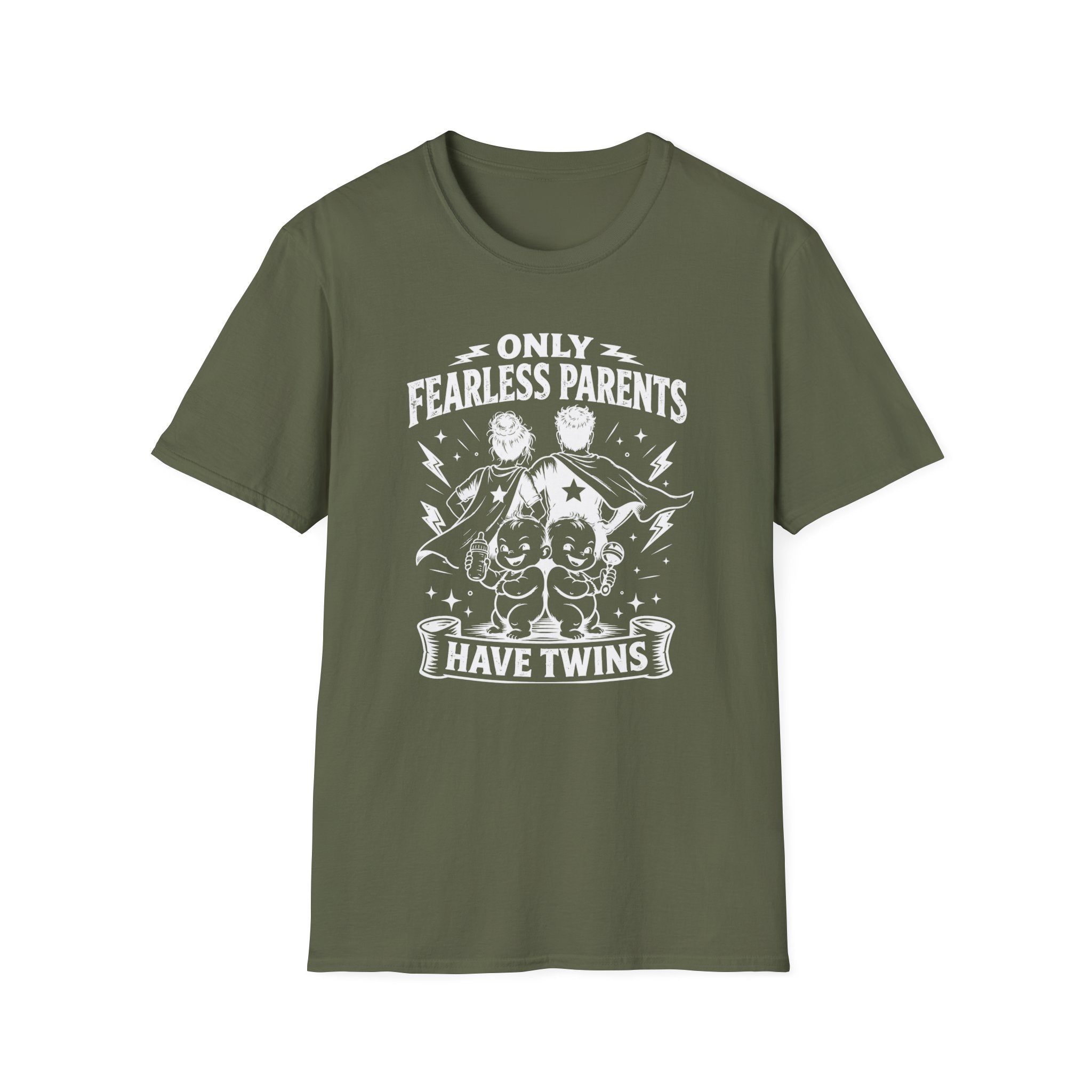 Super Parents Make Twins Hilarious Twin Parent Shirt