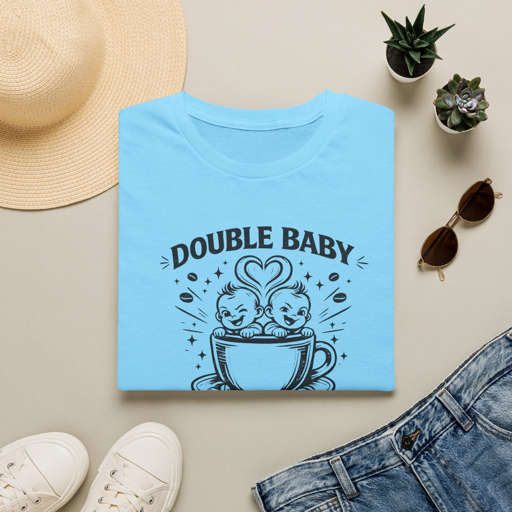 double coffe graphic Softstyle T-Shirt