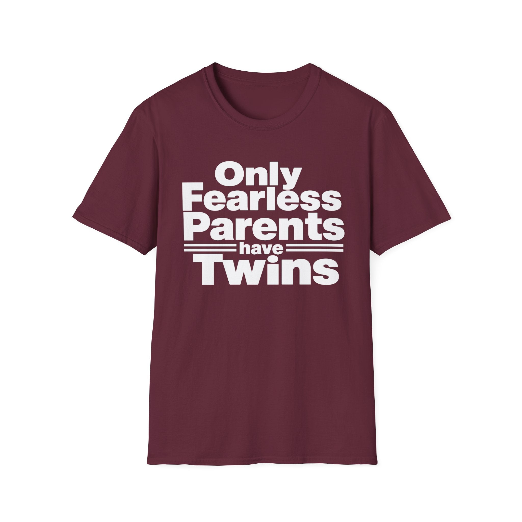 Only Fearless Parents Make Twins Hilarious Twin Parent Shirt