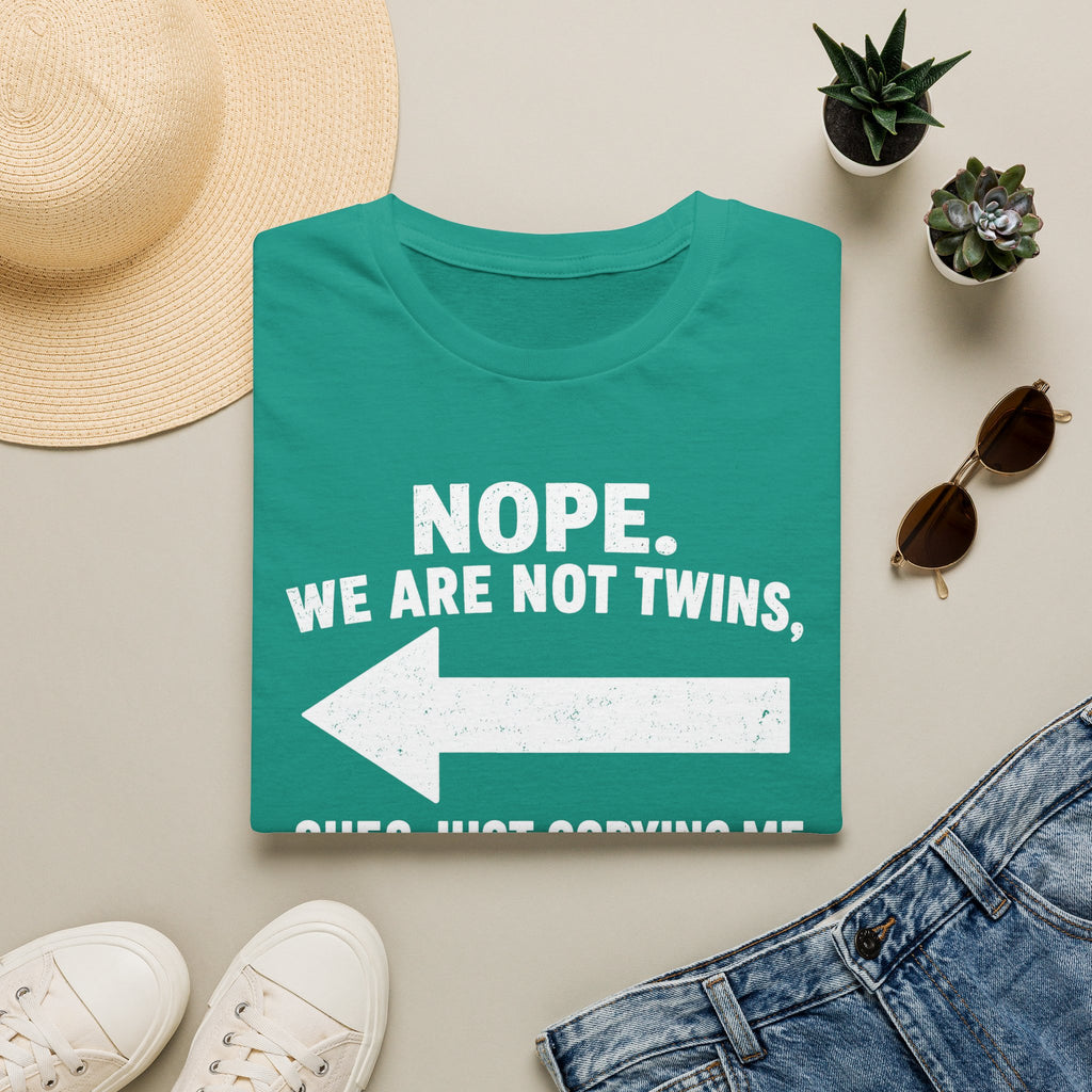 She Copies Me Left Softstyle T-Shirt