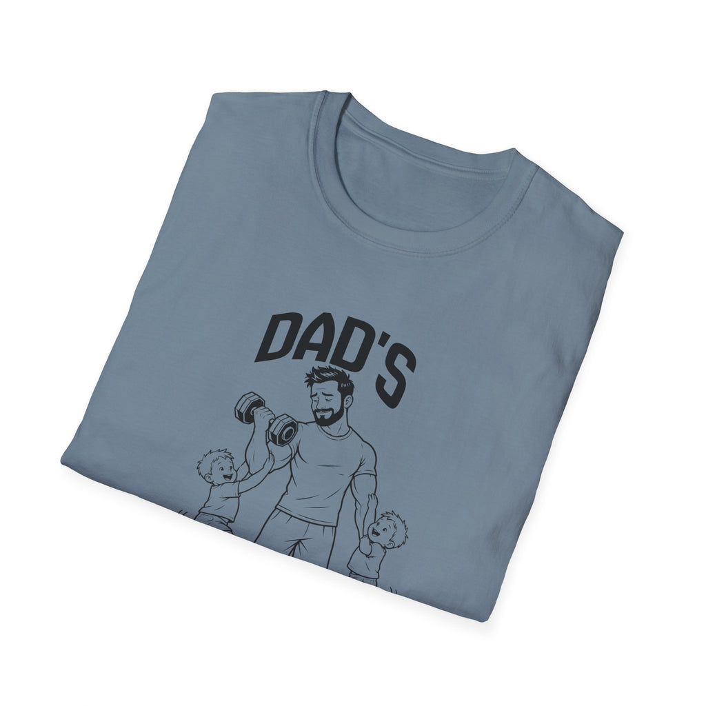 Dads Arm Day Funny Parents of Twins T-Shirt