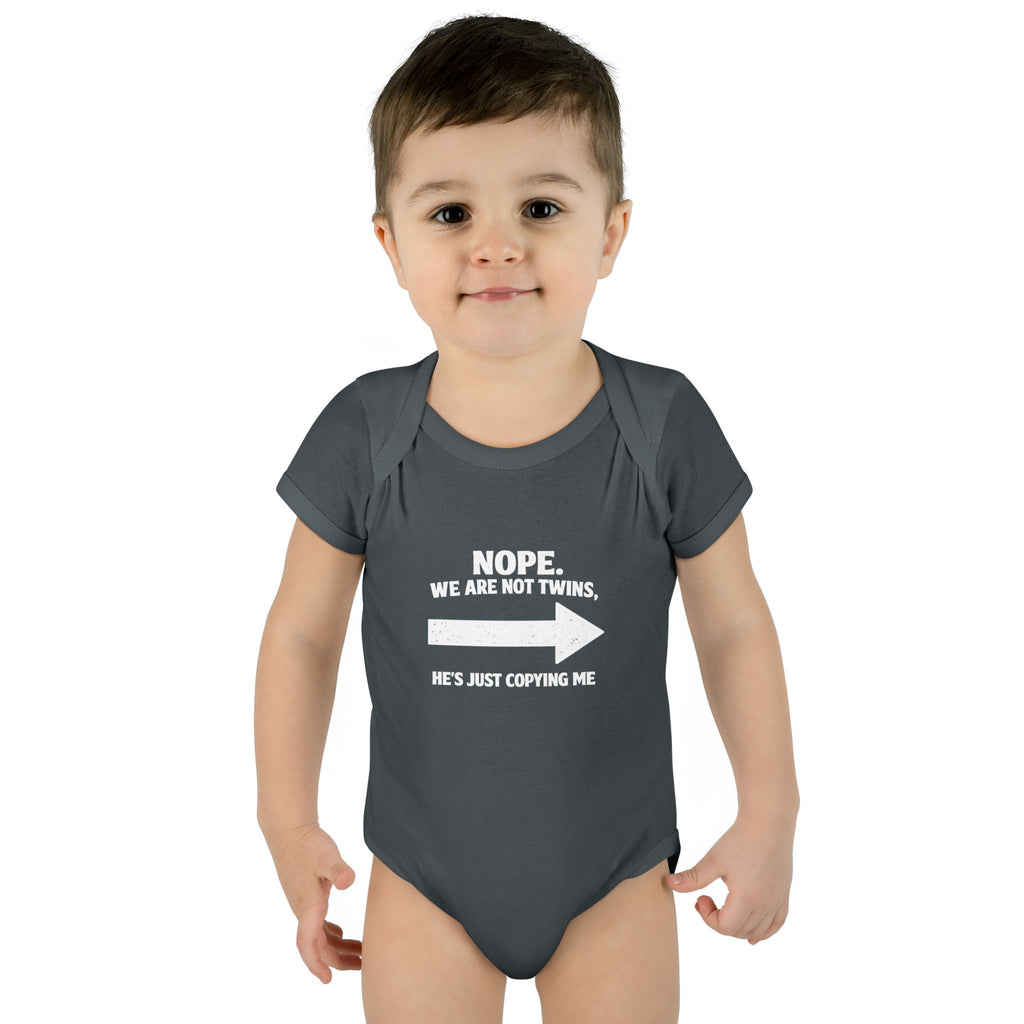 Copy of He Copies Right Infant Baby Rib Bodysuit