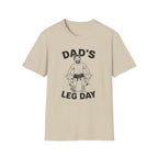 Dads Leg Day Funny Parents of Twins T-Shirt
